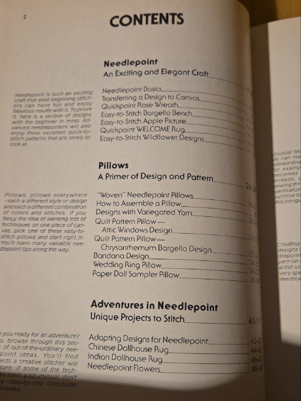 NEEDLEPOINT HARDCOVER BOOK - Picture 4 of 6